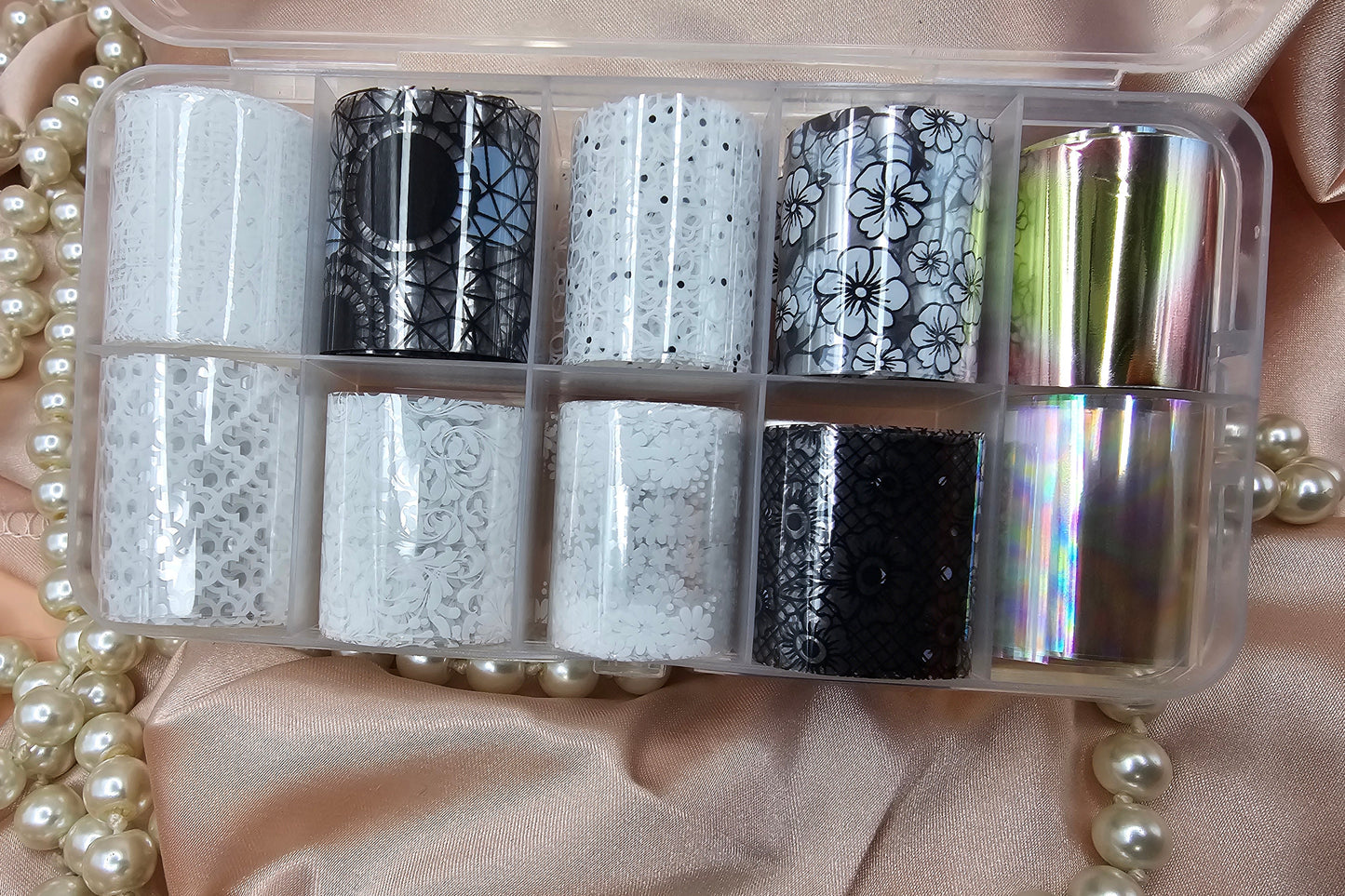 Nail foil box