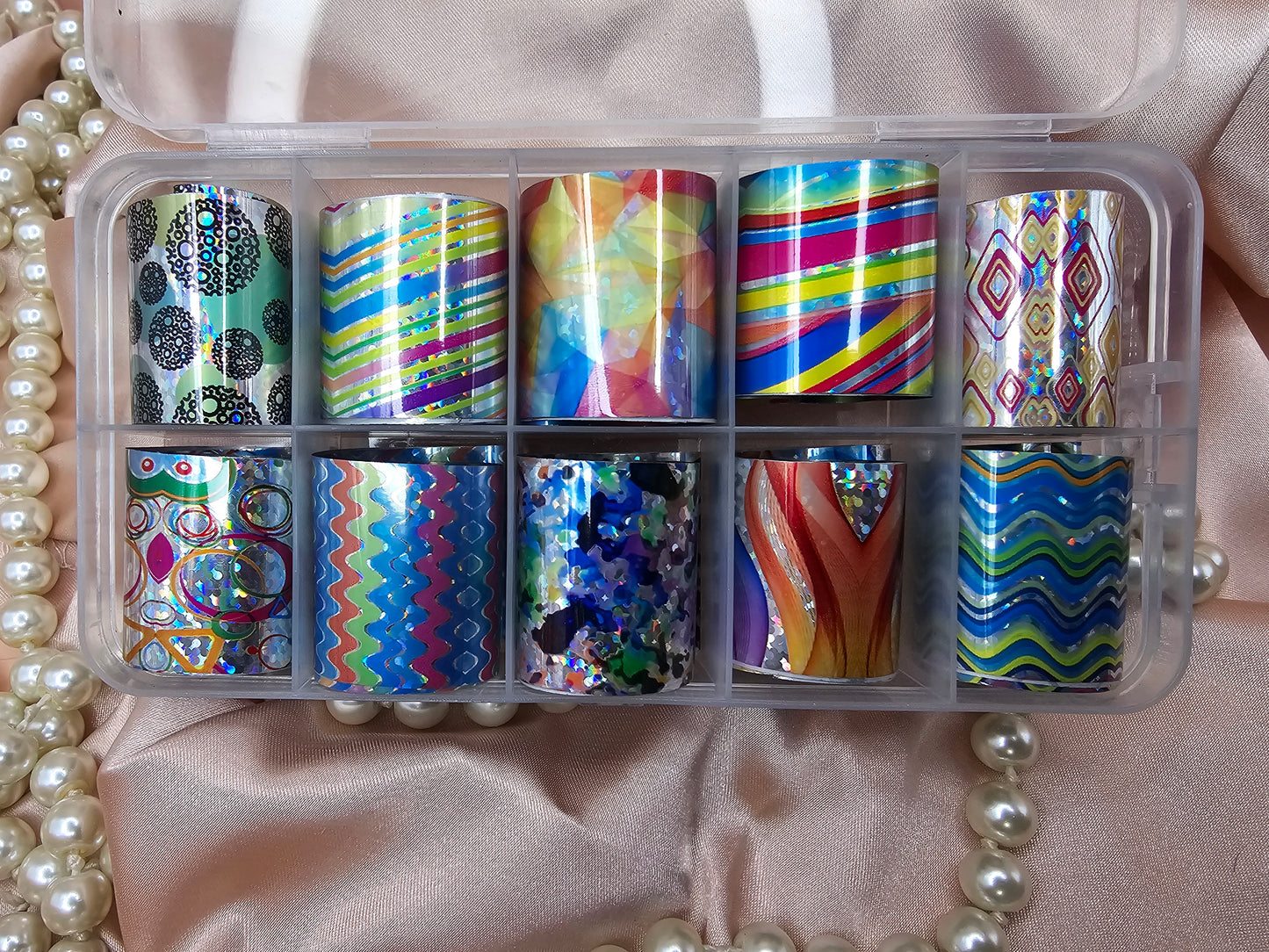 Nail foil box